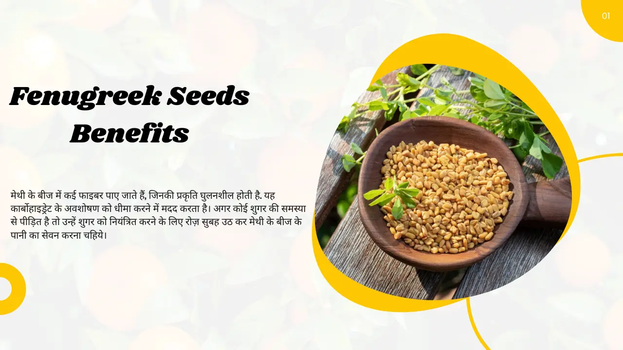 Fenugreek Seeds Benefits