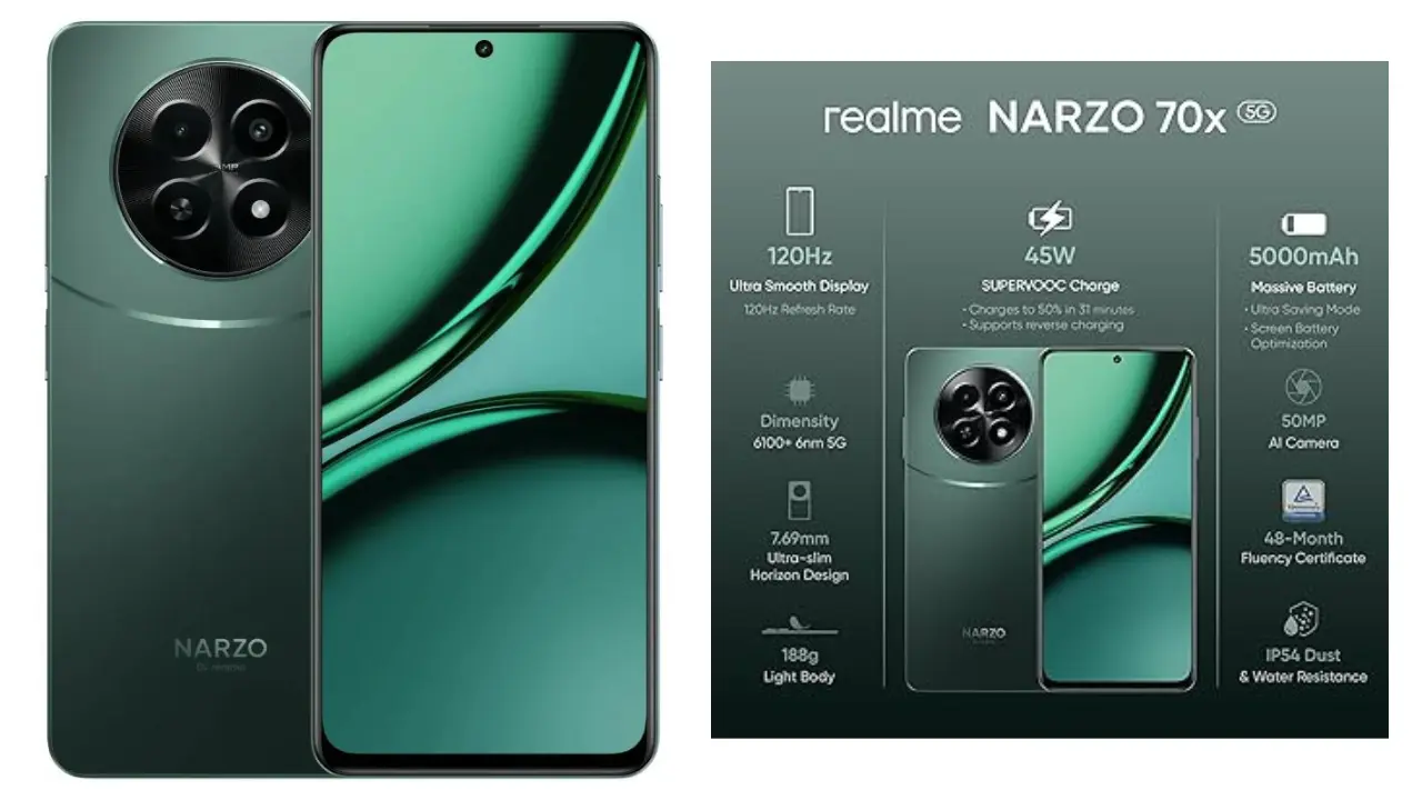 Realme Narzo 70x 5G