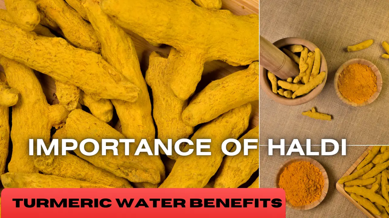 Turmeric Water benefits